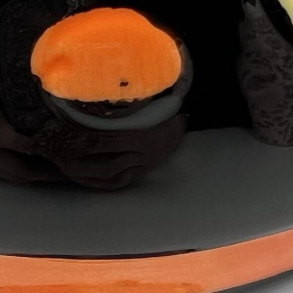 Halloween Vampire Bat Figural Candy Dish Goblet 3D Eyes Ceramic 2022 TDC Decor - Picture 5 of 8